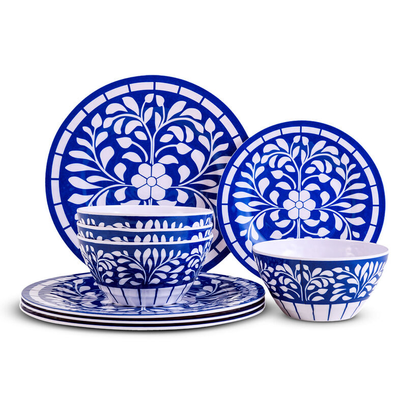 Vajilla de Melamina 12 Piezas Resiste Ca&iacute;das 4 ... image number null