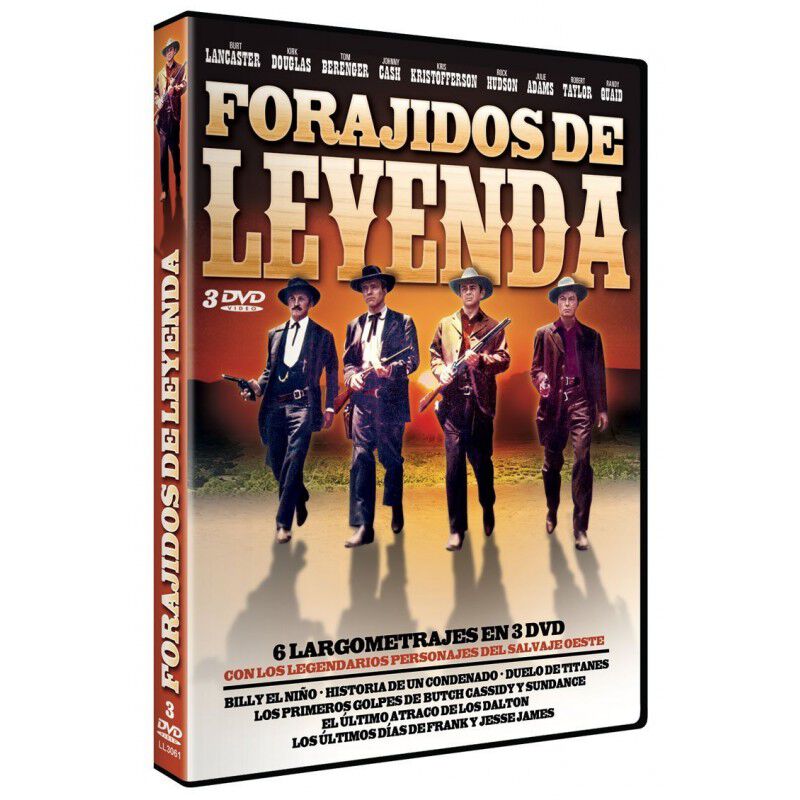 Pack Forajidos De Leyenda  [dvd] (1941,1953,195... image number null