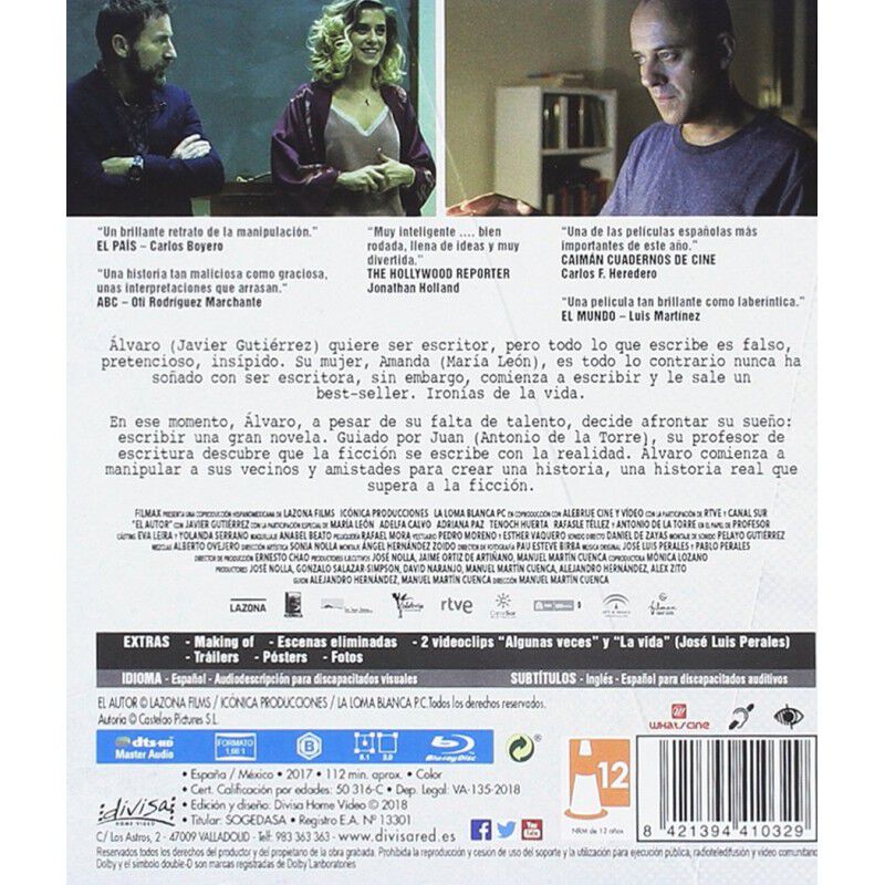 El autor [Blu-ray] image number null