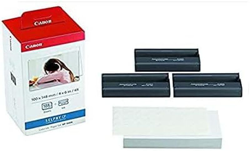 Casete De Tinta Y 108 Hojas De Papel 4x6 Para C... image number null