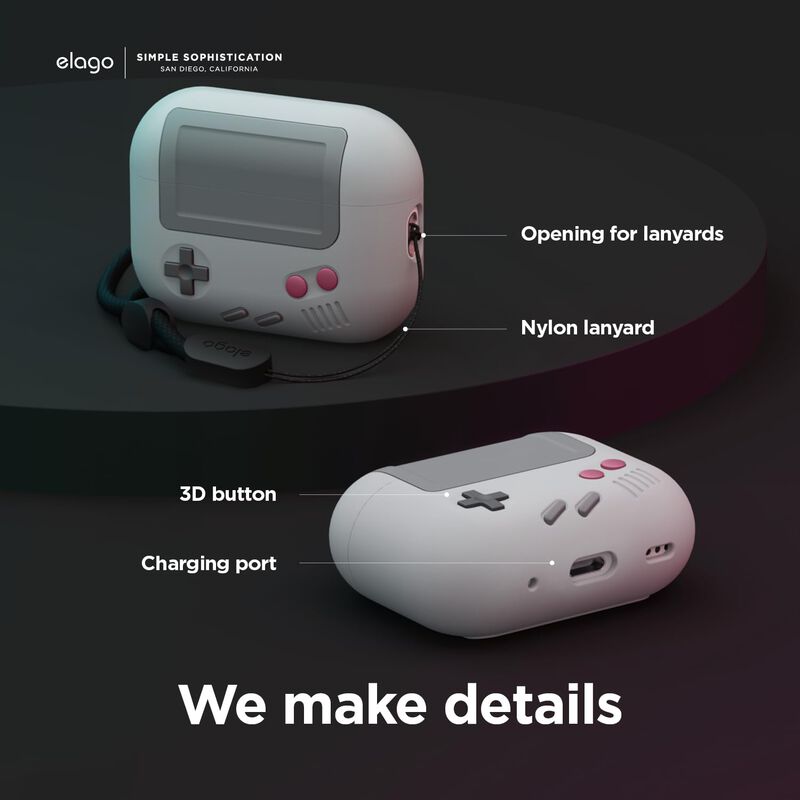 Funda Elago Aw5 Compatible Con Apple Airpods Pr... image number null