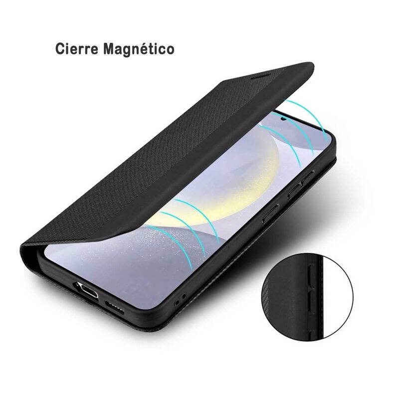 Funda MYBAT Cartera para Samsung Galaxy S24 Neg... image number null