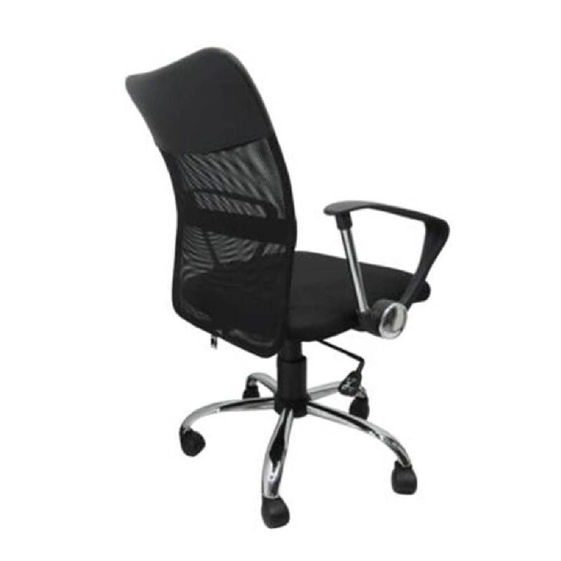Silla Ejecutiva Negra con Altura Ajustable, Rec... image number null