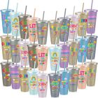 Vaso Reutilizable Uiifan 709 ml Morandi Claro - Pack De 30