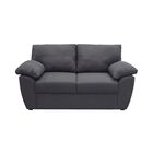 Sofá Love Seat Sefora Tapizado Linato Color Gris