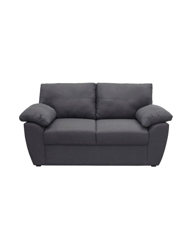 Sofá Love Seat Sefora Tapizado Linato Color Gri... image number null