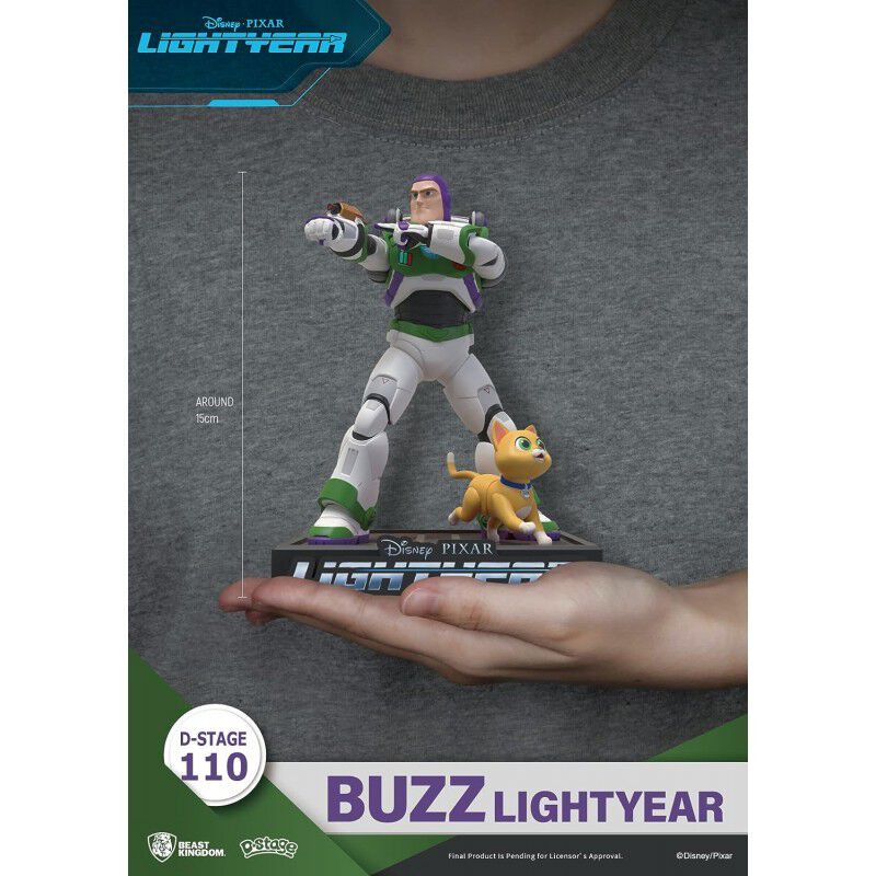 Figura Diorama Buzz Lightyear Disney Pixar 15 c... image number null