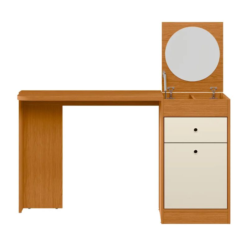 Tocador Vanity Deseo Con Espejo  Cinamomo Off W... image number null