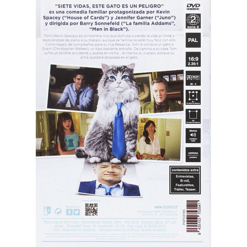 Siete Vidas, Este Gato Es Un Peligro [DVD] image number null