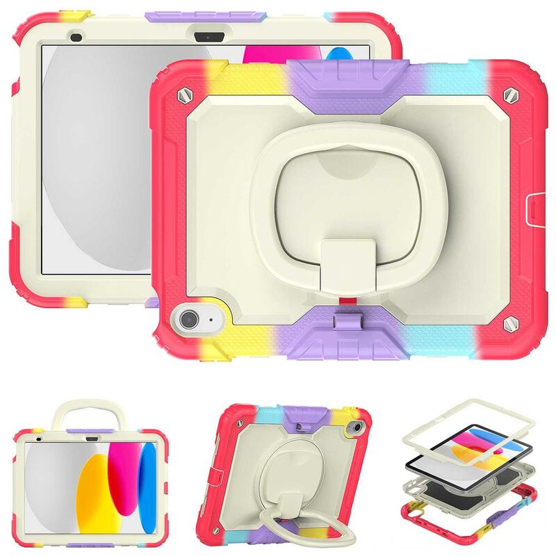 Funda TEKKU HandleD uso rudo para iPad 9 iPad 8... image number null