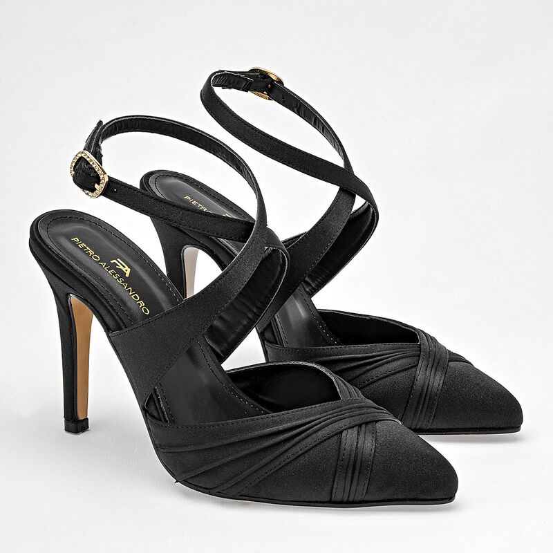 Pietro Alessandro zapatilla para mujer  negro s... image number null