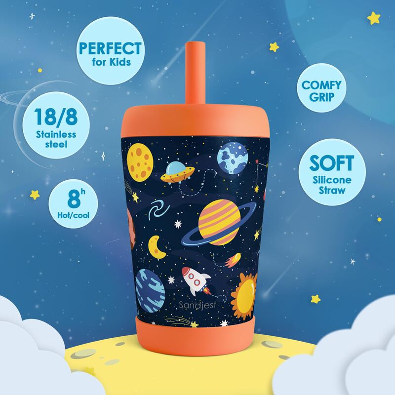 Vaso T&eacute;rmico Con Boquilla Sandjest 355 ml Tema ... image number null