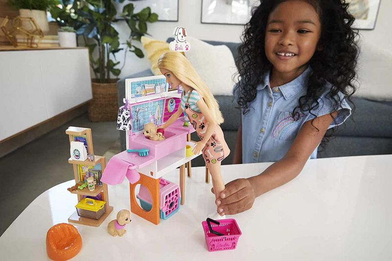 Barbie Tienda De Mascotas Con Accesorios, Inclu... image number null