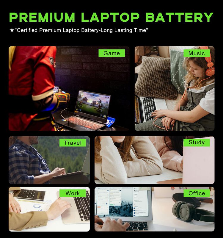 Bater&iacute;a Gblgbd J7htx 34 wh Li‑ion Para Dell Lat... image number null