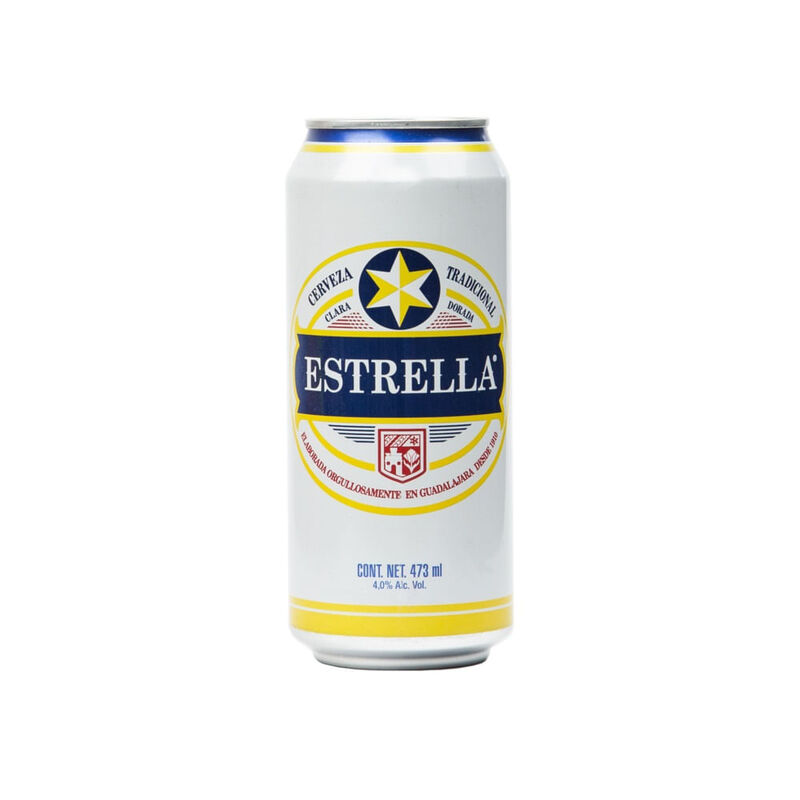 Cerveza Estrella Lata 473ml image number null