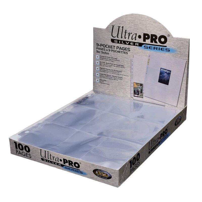 P&aacute;ginas Para Tarjetas Ultra Pro 9 Bolsillos, 10... image number null