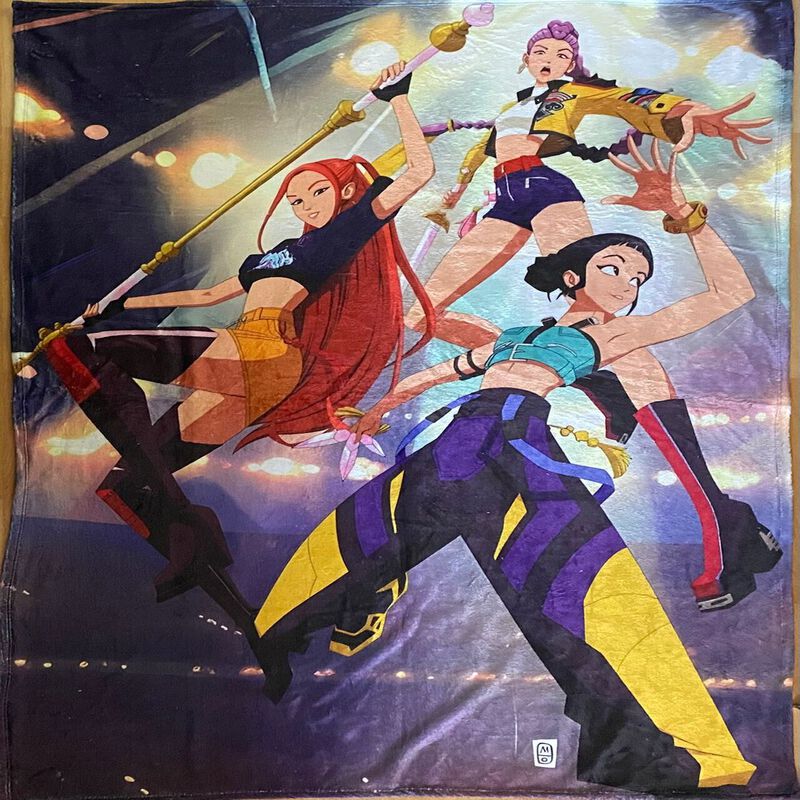 Exclusiva! Cobija Frazada Ultra Suave K-Pop Dem... image number null