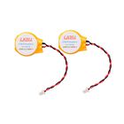 Bater&iacute;a Cmos Ljcell Cr2016 (2 Unidades) Con Conector