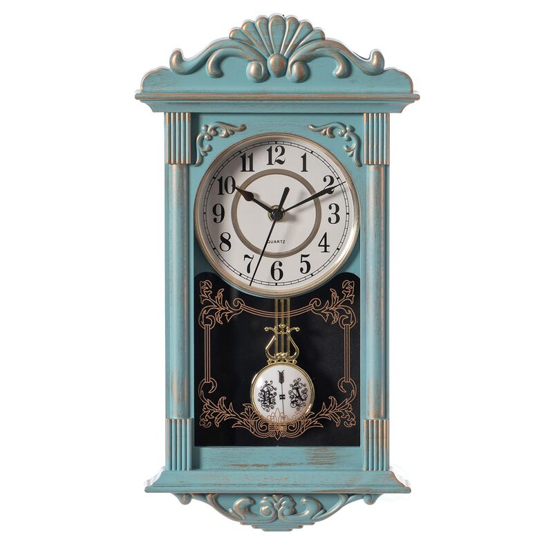 Reloj De Pared Estilo Reloj De Abuelo Vintage C... image number null