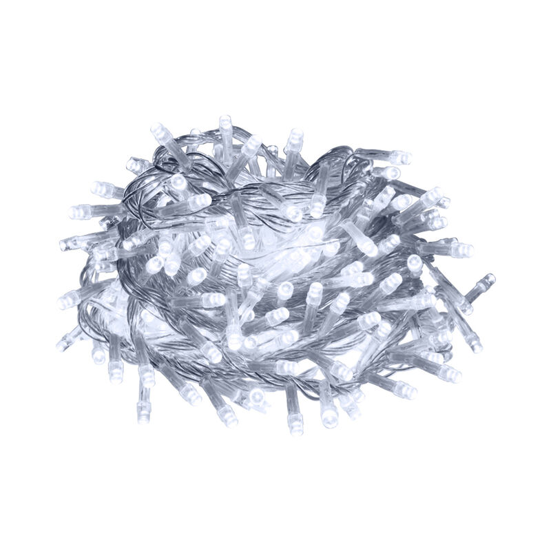 Serie de luces 500 LED luz blanca 8 funciones 2... image number null