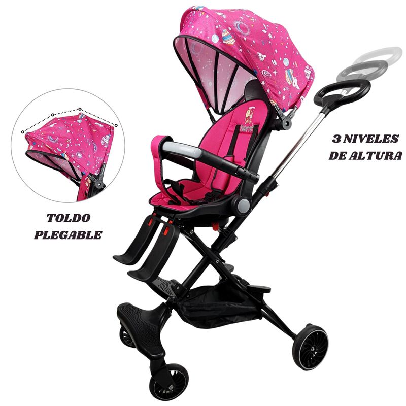 Carriola Para Beb&eacute; The Baby Shop Giratoria 360&deg;... image number null
