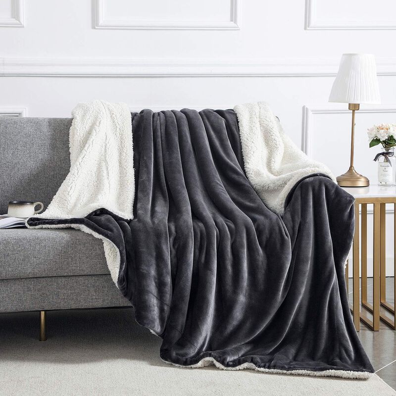 Manta Ir Imperial Rooms 152x203 Cm Gris Forro S... image number null