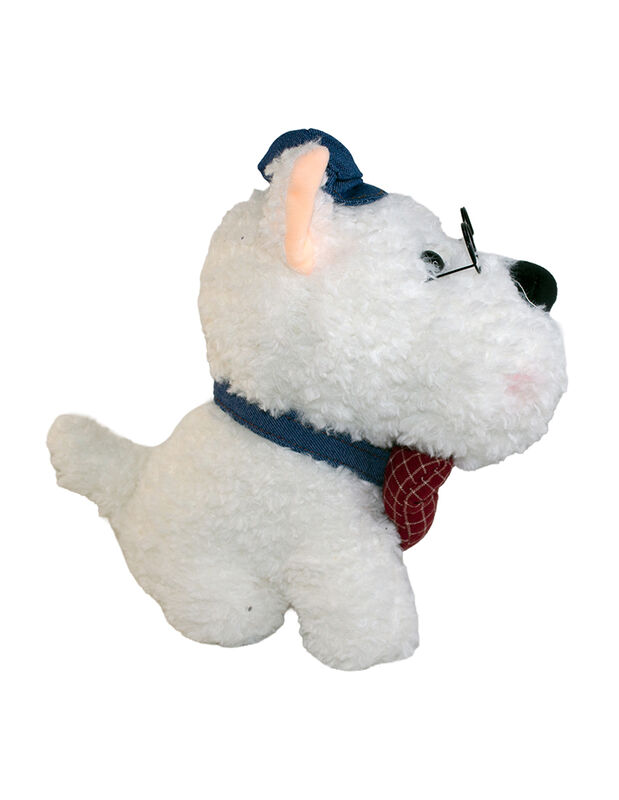 Peluche Perrito Con Boina/Lentes y Mo&ntilde;o image number null