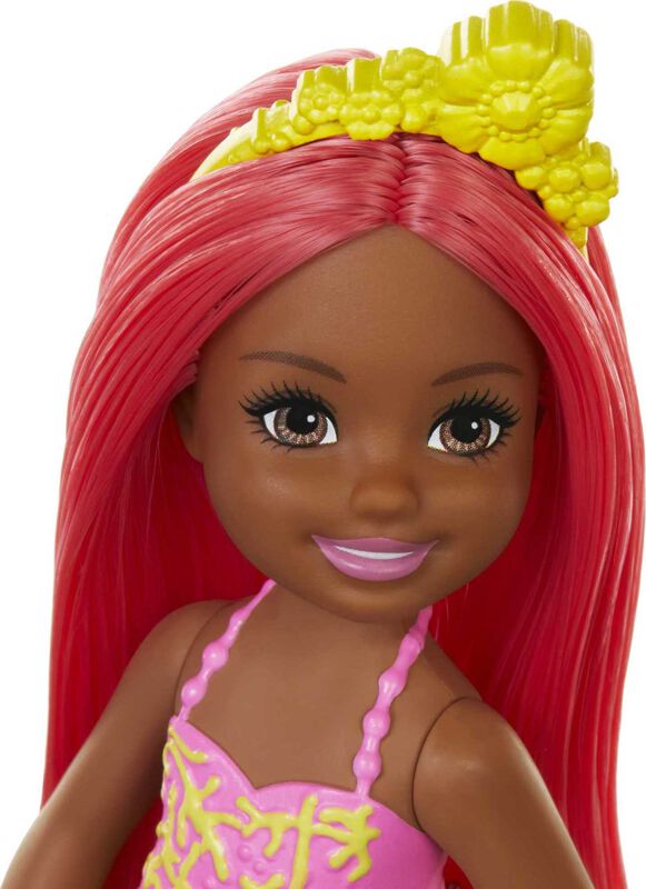 Mu&ntilde;eca Barbie Dreamtopia Chelsea Mermaid Con Pe... image number null