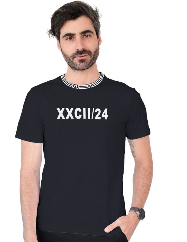 Playera Estampada Caballero Cuello Redondo Prem... image number null