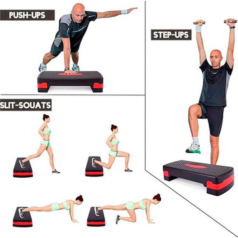 Escalón Brandtrendy Step Aerobics Ajustable 2 A... image number null