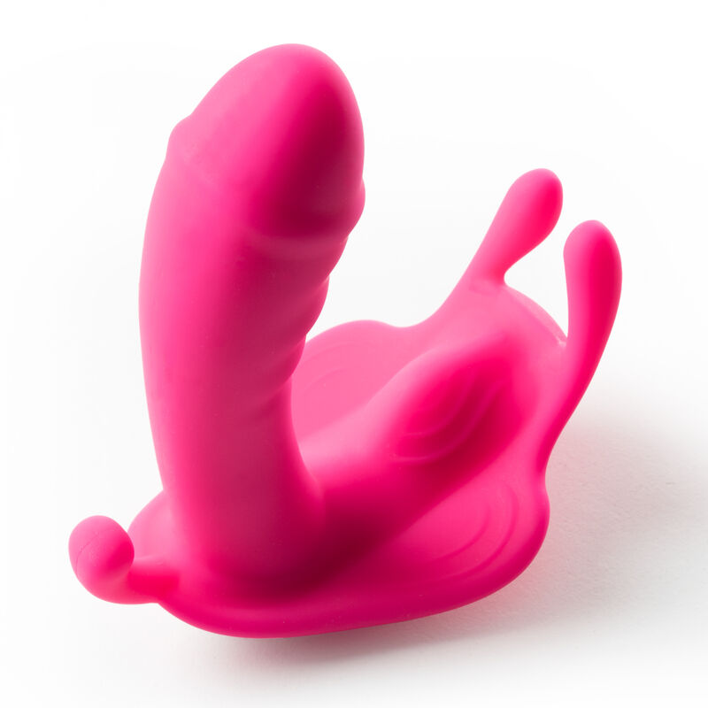 VIBRADOR 2 EN 1 TUTIFRUTI COLOR ROSA FEMENINO C... image number null