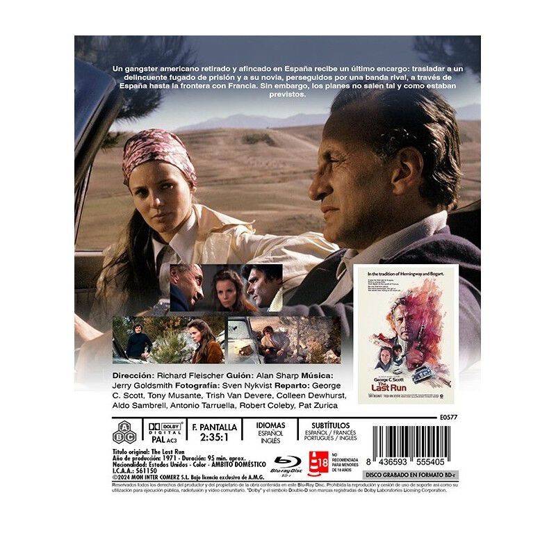 Fuga Sin Fin [blu-ray R] (1971) The Last Run image number null
