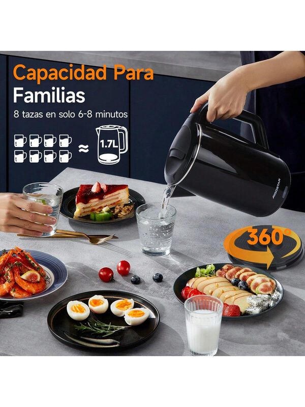 Hervidor El&eacute;ctrico De Agua Jarra 1.7 L 1200w Ai... image number null