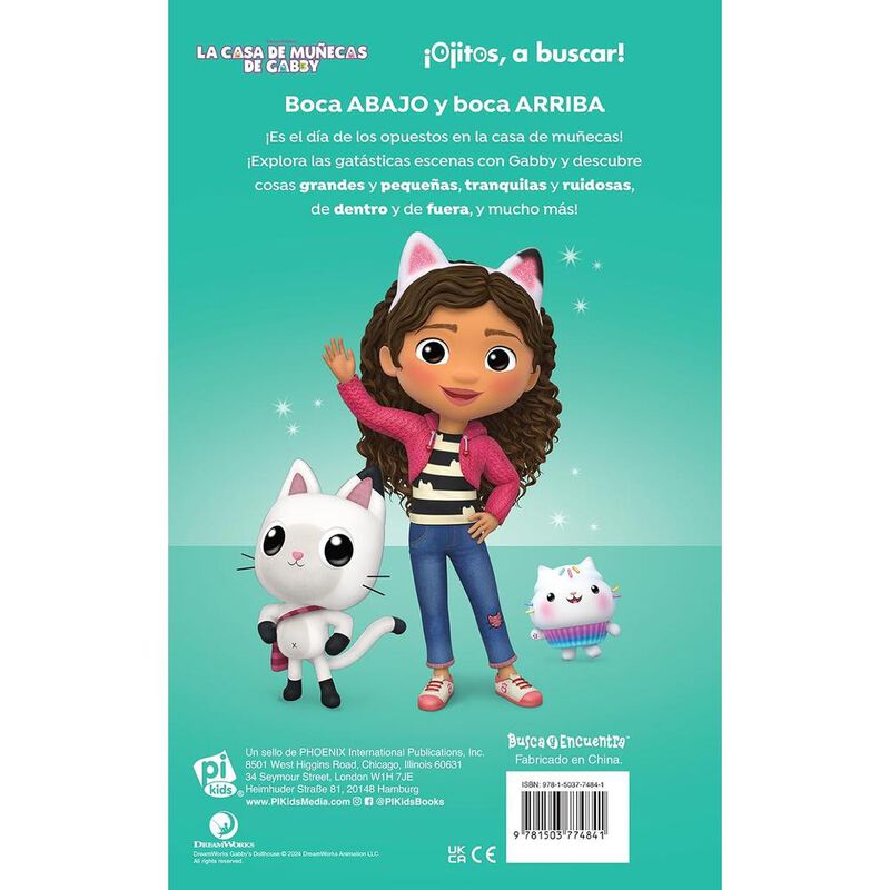 La casa de mu&ntilde;ecas de gabby: Boca abajo y boca ... image number null