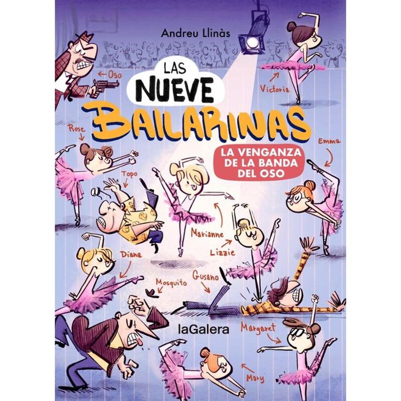 Las nueve bailarinas 2. La venganza de la banda... image number null