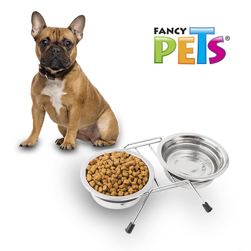 Fancy Pets Comedero Doble 16 Oz (568 Ml) image number null