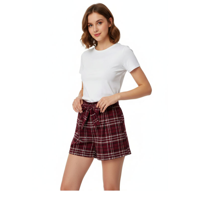 Love Tree Bermuda  Vino Para Mujer Color:Vino T... image number null