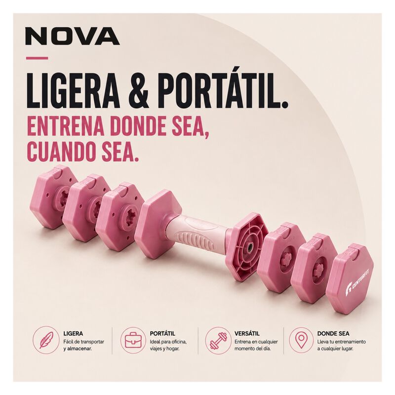 Par Mancuerna Ajustable 2-5 Lb Kit Pesas Peso A... image number null