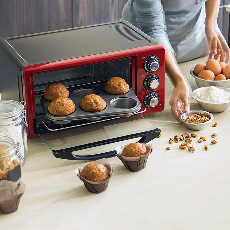 Horno Tostador Oster 15 Litros 4 Funciones Rojo image number null