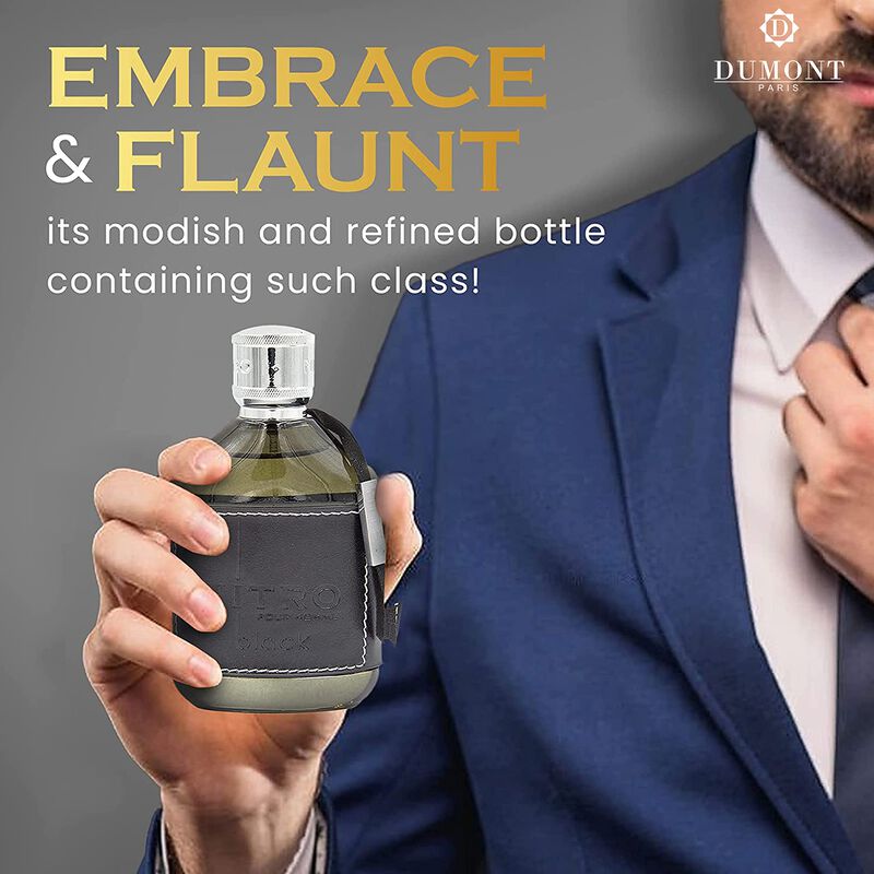 Perfume Dumont Nitro Black Eau De Parfum 100 Ml... image number null