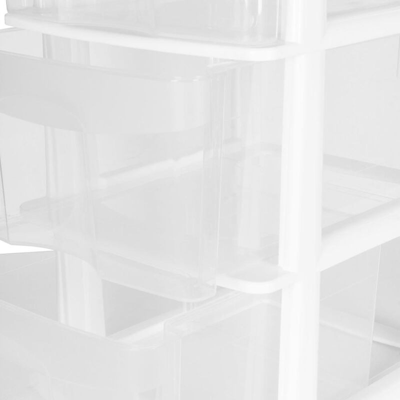 Caj&oacute;n Organizador Cajonera Ropa Papeles 5 Nivel... image number null