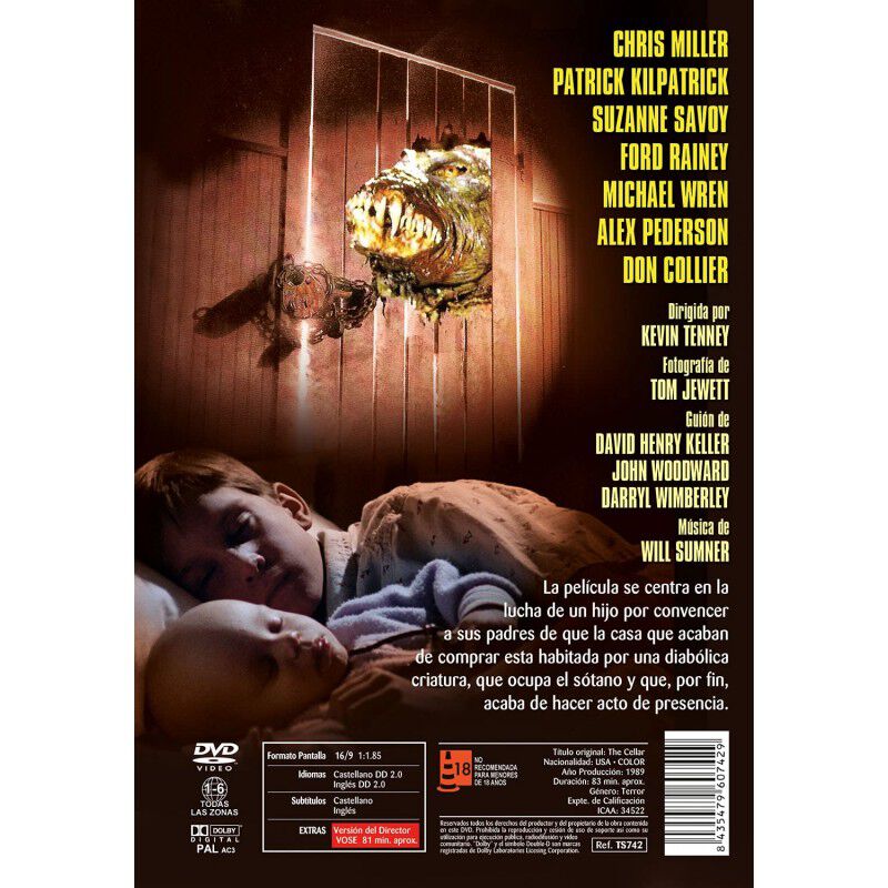 El S&oacute;tano Prohibido [dvd] (1989) The Cellar image number null