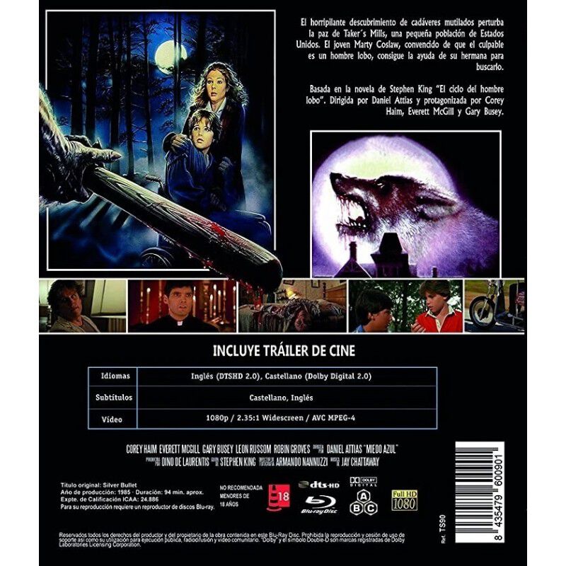 Miedo Azul [blu-ray] (1985) Bala De Plata image number null