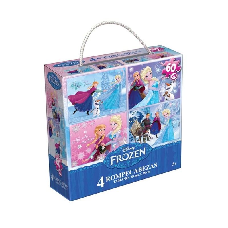 Rompecabezas 4 en 1 para Ni&ntilde;os Frozen Novelty image number null