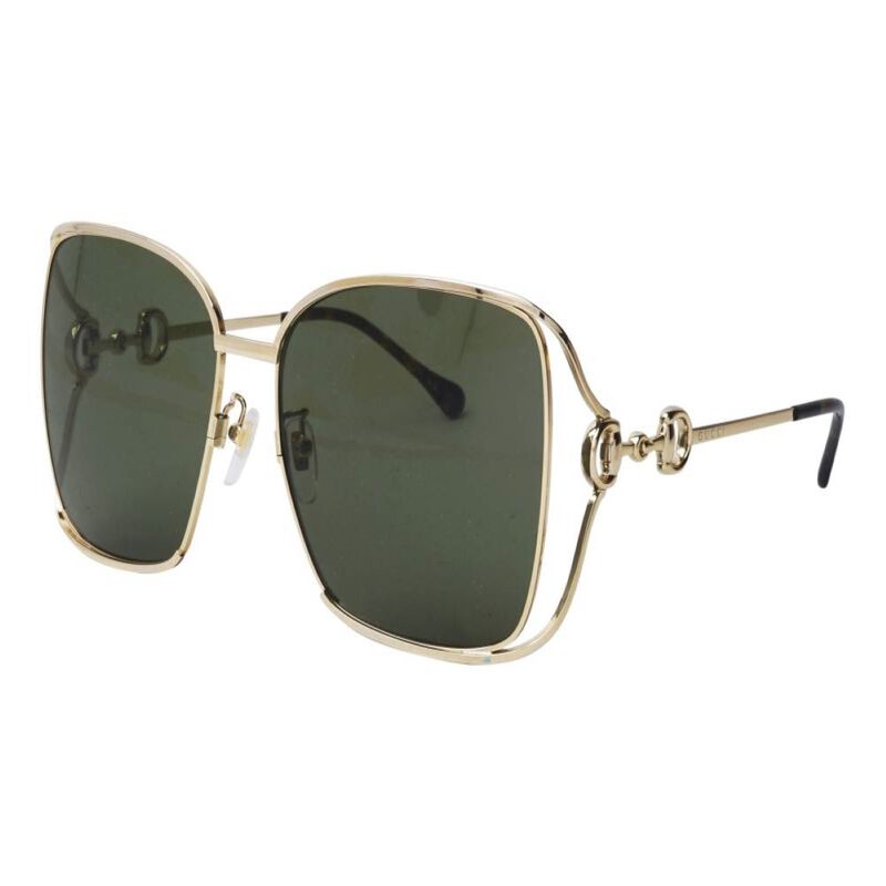 Lentes De Sol Dama Gucci Gg1020S-003 Color Dora... image number null