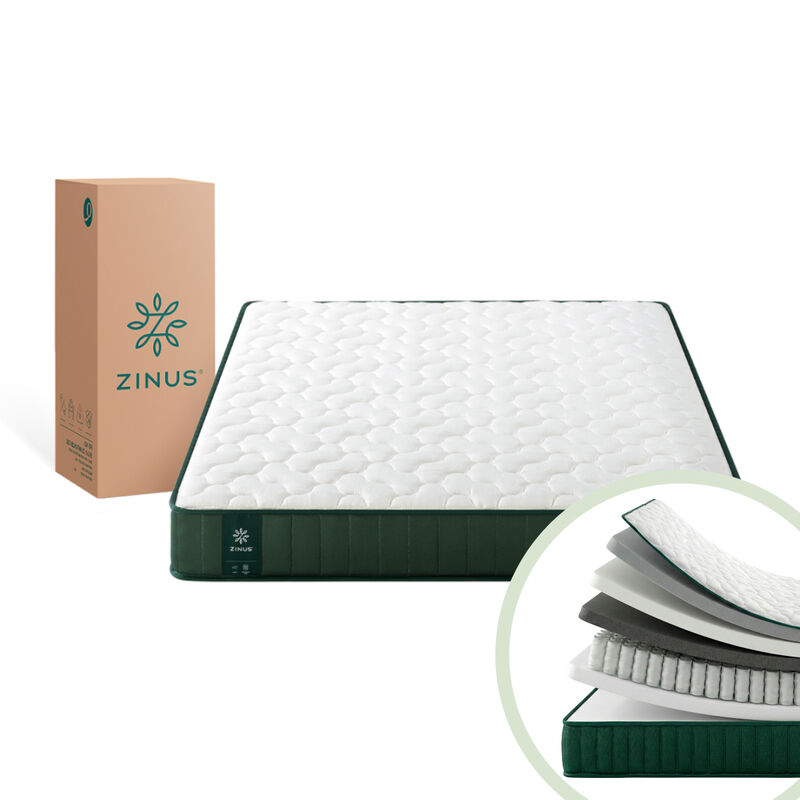 Zinus Essentials | Colch&oacute;n De Memory Foam Tradi... image number null
