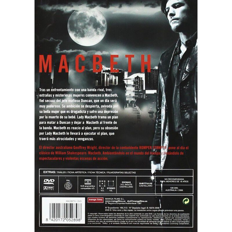 Macbeth [dvd] (2006) image number null