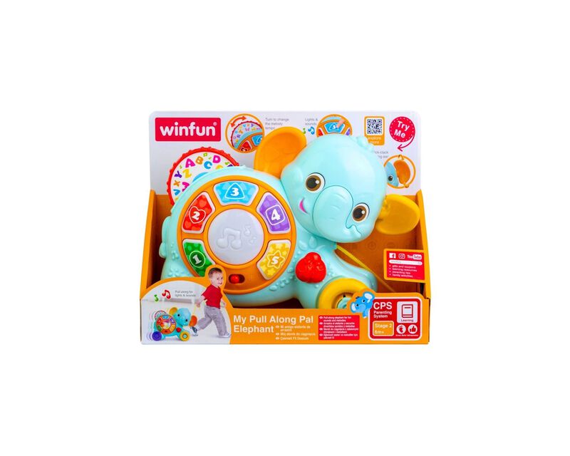 Elefante Interactivo Winfun con Luces y Sonido image number null