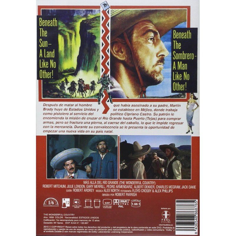 M&aacute;s All&aacute; Del R&iacute;o Grande (dvd) image number null