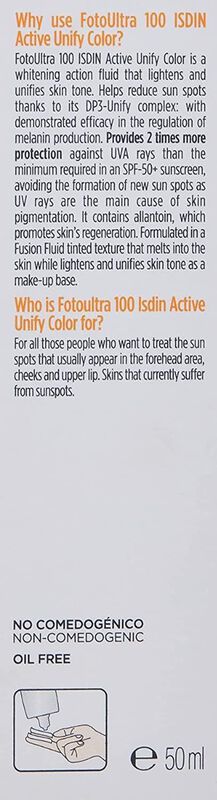 Protector Solar Isdin Foto Ultra Fps 50 Active ... image number null